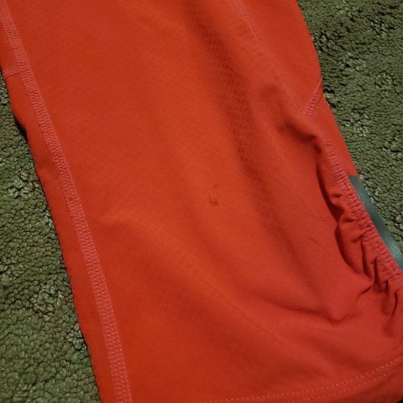Athleta Cropped Leg Pants Orange / Pink | Women's Small S Athletic Workout Gym - Picture 3 of 8